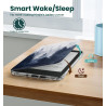 MoKo Étui Magnétique Détachable pour Le Tout Nouveau Kindle(11e Génération 2024/2022) 6 Pouces, Coque Légère et Résistante aux R