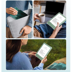 MoKo Étui Magnétique Détachable pour Le Tout Nouveau Kindle(11e Génération 2024/2022) 6 Pouces, Coque Légère et Résistante aux R