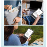 MoKo Étui Magnétique Détachable pour Le Tout Nouveau Kindle(11e Génération 2024/2022) 6 Pouces, Coque Légère et Résistante aux R