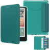 Moko étui magnétique détachable pour 7" kindle paperblanc 12e generation 2024 & kindle colorsoft 2024/2025,ultra clair coque et 