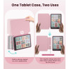 Moko étui magnétique détachable pour 7" kindle paperblanc 12e génération 2024 & kindle colorsoft 2024/2025,ultra clair coque et 