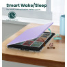 MoKo Étui Magnétique Amovible pour 7" E-Reader 12e Génération 2024 et Color 2024/2025, Coque Arrière Ultra Transparente Résistan