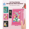 Moko étui magnétique détachable pour 7" kindle paperblanc 12e generation 2024 & kindle colorsoft 2024/2025,ultra clair coque et 