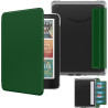 MoKo Étui Magnétique Amovible pour 7" E-reader 12e Génération 2024 et Color 2024/2025,Coque Arrière Ultra Transparente Résistant