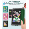 MoKo Étui Magnétique Amovible pour 7" E-reader 12e Génération 2024 et Color 2024/2025,Coque Arrière Ultra Transparente Résistant