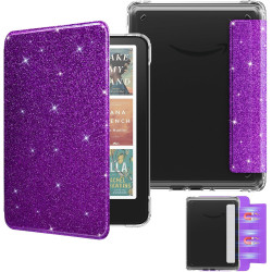 MoKo Étui Magnétique Amovible pour 7" E-Reader 12e Gén 2024 et Color 2024/2025, Coque Arrière Ultra Transparente Résistante aux 