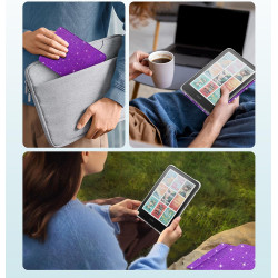 MoKo Étui Magnétique Amovible pour 7" E-Reader 12e Gén 2024 et Color 2024/2025, Coque Arrière Ultra Transparente Résistante aux 