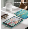 Moko étui magnétique détachable pour 7" kindle paperblanc 12e generation 2024 & kindle colorsoft 2024/2025,ultra clair coque et 