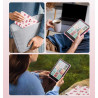 MoKo Étui Magnétique Amovible pour 7" E-Reader 12e Gén 2024 et Colorsoft 2024/2025,Coque Arrière Ultra Transparente Résistante a
