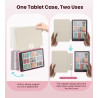 MoKo Étui Magnétique Amovible pour 7" E-Reader 12e Gén 2024 et Colorsoft 2024/2025,Coque Arrière Ultra Transparente Résistante a
