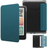 Moko étui magnétique détachable pour 7" kindle paperblanc 12e génération 2024 & kindle colorsoft 2024/2025,ultra clair coque et 