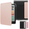 MoKo Étui Magnétique Amovible pour 7" E-Reader 12e Génération 2024 et Color 2024/2025, Coque Arrière Ultra Transparente Résistan