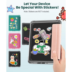 MoKo Étui Magnétique Amovible pour 7" E-Reader 12e Génération 2024 et Color 2024/2025, Coque Arrière Ultra Transparente Résistan