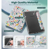 MoKo Étui Magnétique Amovible pour 7" E-Reader 12e Génération 2024 et Color 2024/2025, Coque Arrière Ultra Transparente Résistan