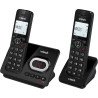 VTech CS2051 Téléphone sans Fil avec répondeur et 2 combinés, Mode ECO+, téléphone Senior, téléphone Fixe, Blocage d'appel, Fonc