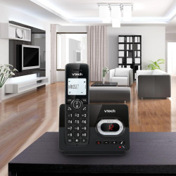 VTech CS2050 Téléphone sans Fil avec répondeur, Mode Eco+, téléphone pour Personnes âgées, téléphone sans Fil, Blocage d'appel, 