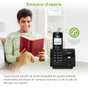 VTECH CS2001 Téléphone sans Fil DECT à 2 combinés pour la Maison avec bloqueur d'appels indésirables, Longue portée fiable jusqu