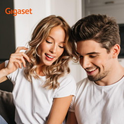 Gigaset A695 - téléphone DECT sans fil - grand écran à fort contraste - excellente qualité audio - profils sonores réglables - f