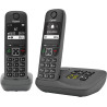 Gigaset A695A Duo - 2 téléphones DECT sans fil avec répondeur - écran à haut contraste - excellente qualité audio - profils sono