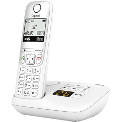 Gigaset A695A - téléphone DECT sans fil avec répondeur - grand écran à haut contraste - qualité audio exceptionnelle - profils s