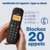 Téléphone sans Fil VTech DECT, répondeur, Blocage d’appels, Identification/Attente d’Appel, répertoire, 13 h autonomie, rétroécl
