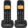 Téléphone sans Fil VTech DECT avec 2 combinés, Blocage d’appels, Identification/Attente d’Appel, répertoire, 13 h d’autonomie, c