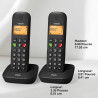 Téléphone sans Fil VTech DECT avec 2 combinés, Blocage d’appels, Identification/Attente d’Appel, répertoire, 13 h d’autonomie, c