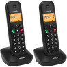 Téléphone sans Fil VTech DECT avec 2 combinés, Blocage d’appels, Identification/Attente d’Appel, répertoire, 13 h d’autonomie, c