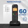 Téléphone sans Fil VTech DECT, 2 combinés, répondeur intégré, Blocage d’appels, Identification/Attente d’Appel, répertoire, Fonc