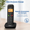 Téléphone sans Fil VTech DECT, 2 combinés, répondeur intégré, Blocage d’appels, Identification/Attente d’Appel, répertoire, Fonc