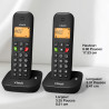 Téléphone sans Fil VTech DECT, 2 combinés, répondeur intégré, Blocage d’appels, Identification/Attente d’Appel, répertoire, Fonc