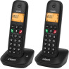 Téléphone sans Fil VTech DECT, 2 combinés, répondeur intégré, Blocage d’appels, Identification/Attente d’Appel, répertoire, Fonc