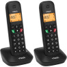 Téléphone sans Fil VTech DECT, 2 combinés, répondeur intégré, Blocage d’appels, Identification/Attente d’Appel, répertoire, Fonc