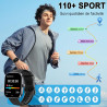 Soudorv montre connectée pour homme femme, smartwatch avec appel bleutooth | 1.91" hd montre avec 110+ sportifs, étanche ip68, p
