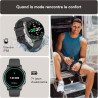 Acclafit montre connectée femme homme avec appel bleutooth, smartwatch ronde 1,38" avec 147+ modes sportifs, cardiofréquencemètr