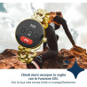 Techmade montre connectée niah lyra pour femme, montre numérique bijou, écran amoled, appels, notifications, fonction sos, sport