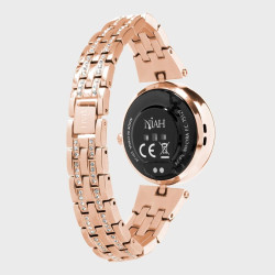 Techmade montre connectée niah lyra, montre numérique bijou, écran amoled, appels, notifications, fonction sos, sport, compatibl