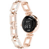 Techmade montre intelligente niah lyra, montre numérique bijou, écran amoled, appels, notifications, fonction sos, sport, compat