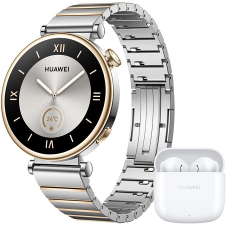 HUAWEI Watch GT 4 Montre Connectée Femme Jusqu'à 14 Jours d'autonomie - Compatible avec iOS et Android - Suivi de la fréquence C