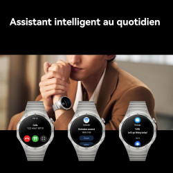 HUAWEI Watch GT 4 Montre Connectée Femme Jusqu'à 14 Jours d'autonomie - Compatible avec iOS et Android - Suivi de la fréquence C