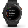 Garmin fēnix 7X Pro Solar Montre Intelligente GPS Multisports avec Lampe de Poche intégrée, capacité de Charge Solaire, Noir