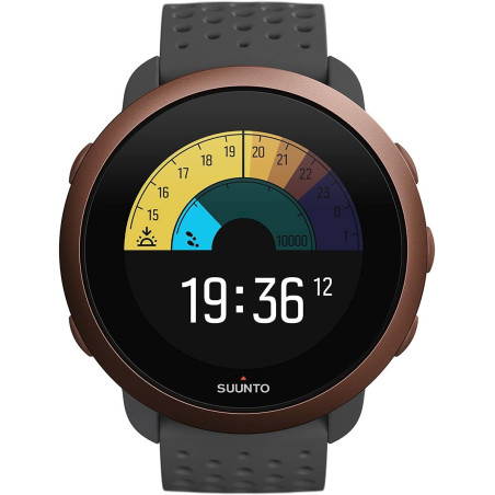 Suunto 3 Montre de Sport avec Mesure de la Fréquence Cardiaque au Poignet, 24/7 Activity Tracker et Surveillance de la Récupérat