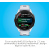 Garmin Forerunner 265 Montre intelligente de course à pied, affichage AMOLED coloré, mesures d'entraînement et informations de r