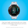 Garmin Forerunner 265 Montre intelligente de course à pied, affichage AMOLED coloré, mesures d'entraînement et informations de r
