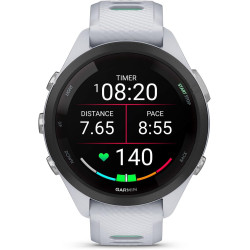 Garmin Forerunner 265S Montre Intelligente de Course à Pied, Affichage AMOLED coloré, mesures d'entraînement et informations de 