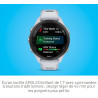Garmin Forerunner 265S Montre Intelligente de Course à Pied, Affichage AMOLED coloré, mesures d'entraînement et informations de 