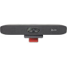 Poly Studio R30 - Système de visioconférence 4K (Plantronics) - Barre avec caméra, micro et haut-parleur pour les petites salles