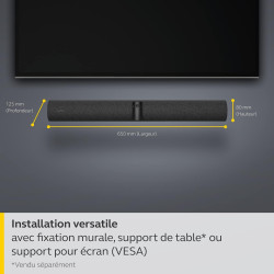 Barre vidéo panoramique 4K Jabra PanaCast 50 - Caméra de visioconférence pour petites et moyennes salles avec champ de vision 18