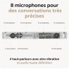 Barre vidéo panoramique 4K Jabra PanaCast 50 - Caméra de visioconférence pour petites et moyennes salles avec champ de vision 18