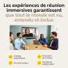 Barre vidéo panoramique 4K Jabra PanaCast 50 - Caméra de visioconférence pour petites et moyennes salles avec champ de vision 18